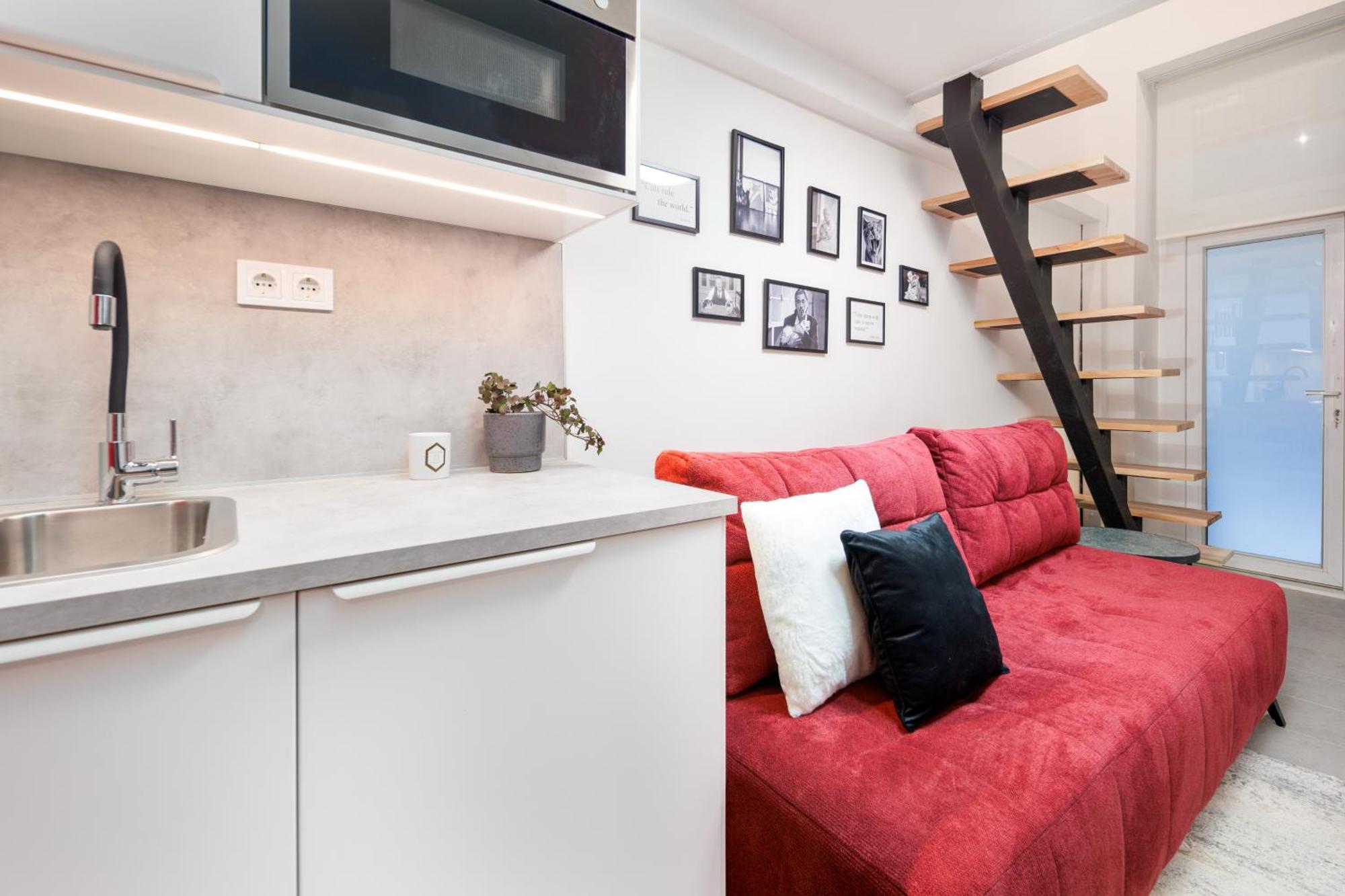 Ferienwohnung The Urban Chill Spot Harsfa Street Budapest Exterior foto